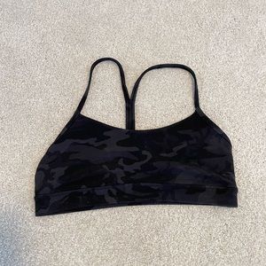 Lululemon Flow Y Nulu Camo Bra